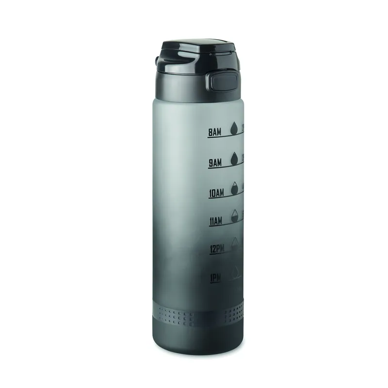Acero – Borraccia sportiva in RPET riciclato 1 litro, colore Bianco, vista fronte