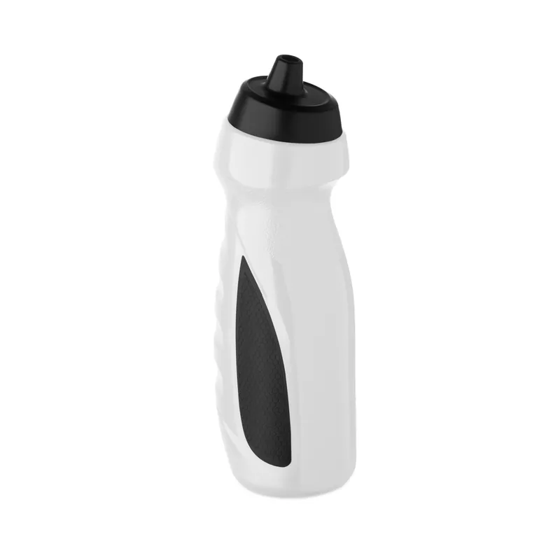 Granito – Borraccia sportiva in PET 700 ml, colore Bianco, vista fronte