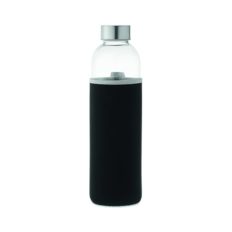 Cedro – Borraccia in vetro 750 ml, colore Nero, vista lato