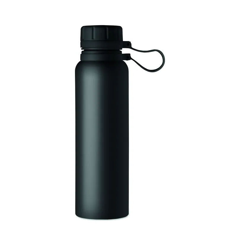 Ginepro – Thermos in acciaio inox 750 ml, colore Nero, vista aperta