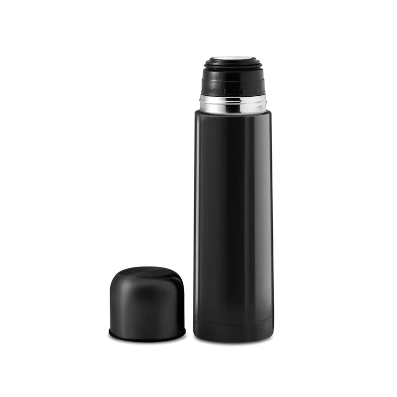 Tuono – Thermos in acciaio inox 500 ml, colore Nero, vista retro