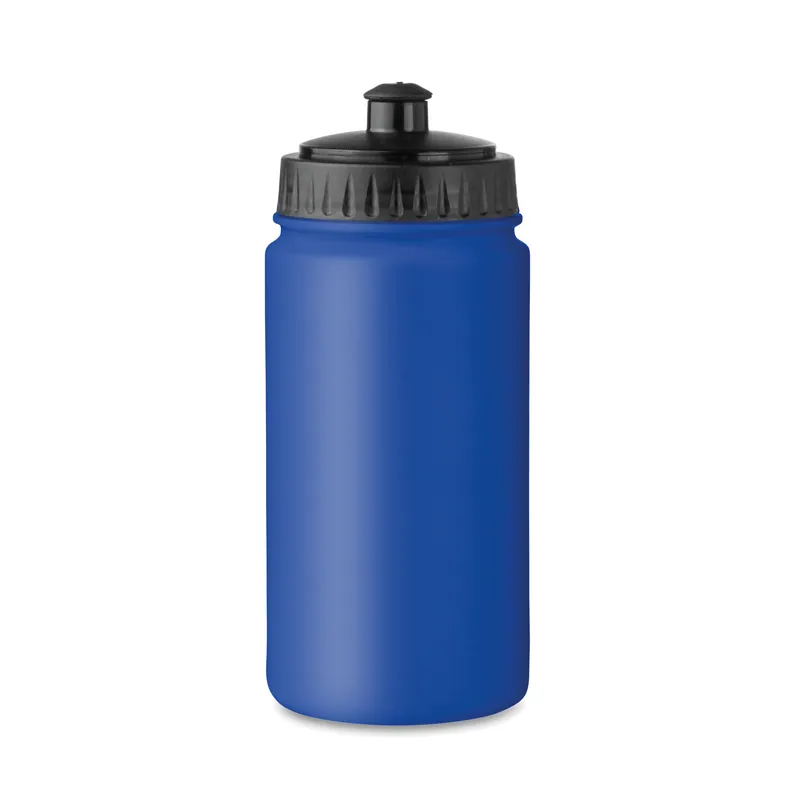 Bosco – Borraccia sportiva in polietilene 500 ml, colore Blu Royal, vista fronte