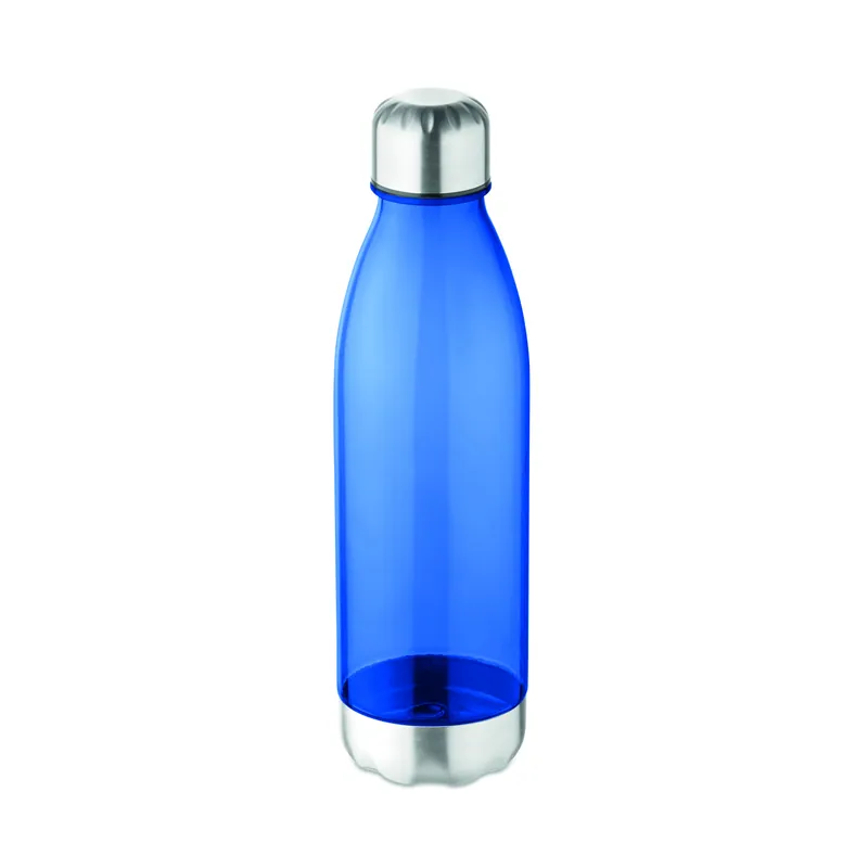 Lampo – Borraccia sportiva in Tritan 600 ml, colore Blu Trasparente, vista fronte