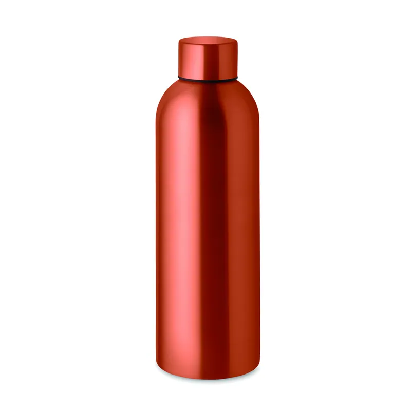 Anemone – Borraccia sportiva in acciaio inox riciclato 750 ml, colore Arancio, vista fronte