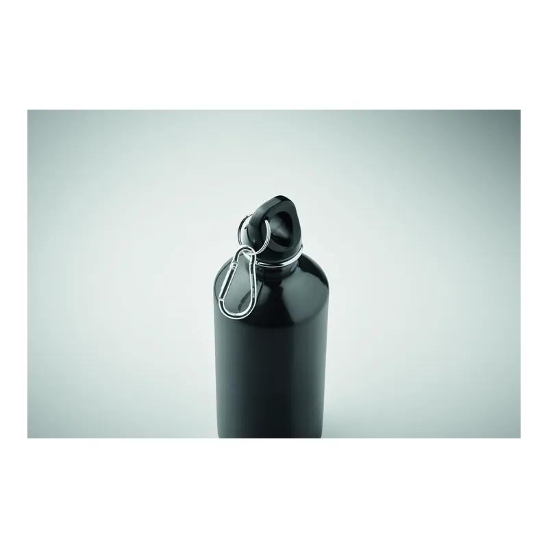 Alba – Borraccia sportiva in acciaio inox 500 ml, colore Nero, vista dettaglio