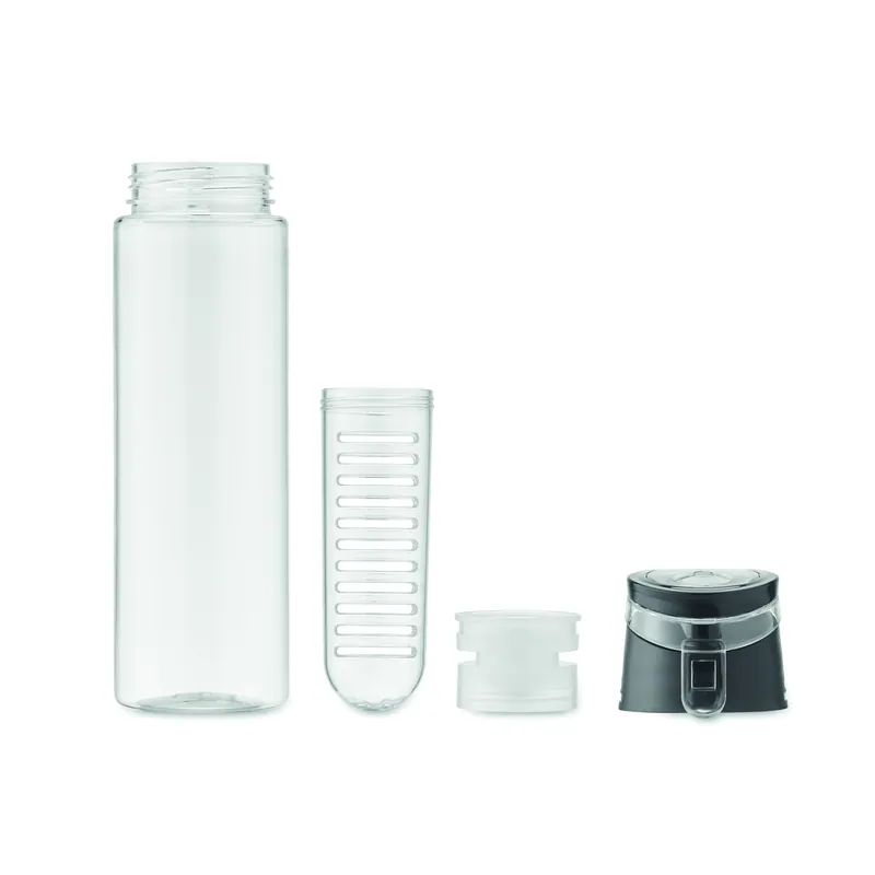 Felce – Borraccia sportiva in RPET riciclato 500 ml, colore Nero, vista retro