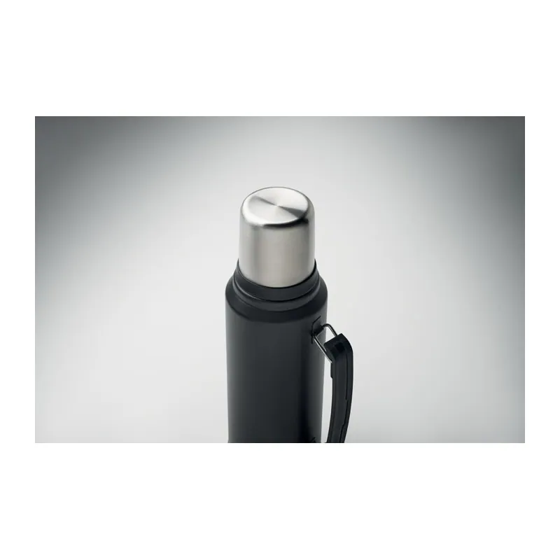 Torrente – Thermos in acciaio inox, colore Nero, vista dettaglio
