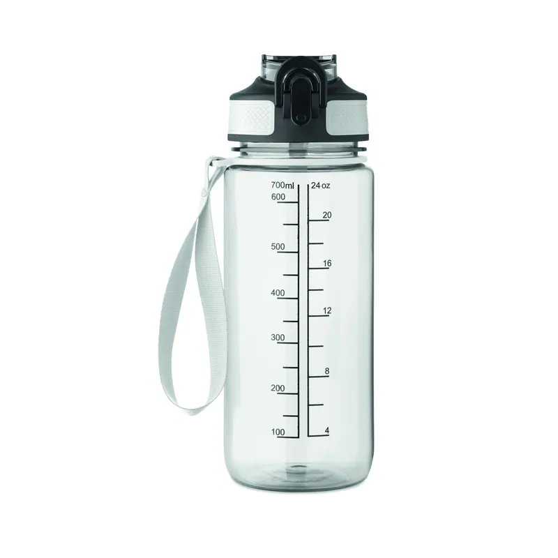 Radura – Borraccia sportiva in RPET riciclato 700 ml, colore Trasparente, vista dettaglio