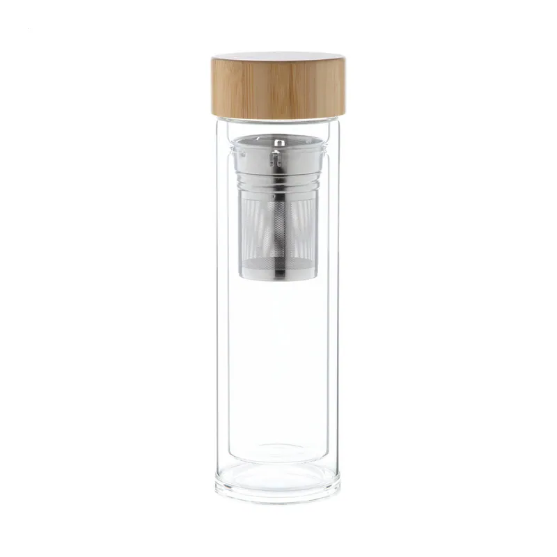 Libellula – Borraccia termica in vetro borosilicato 420 ml