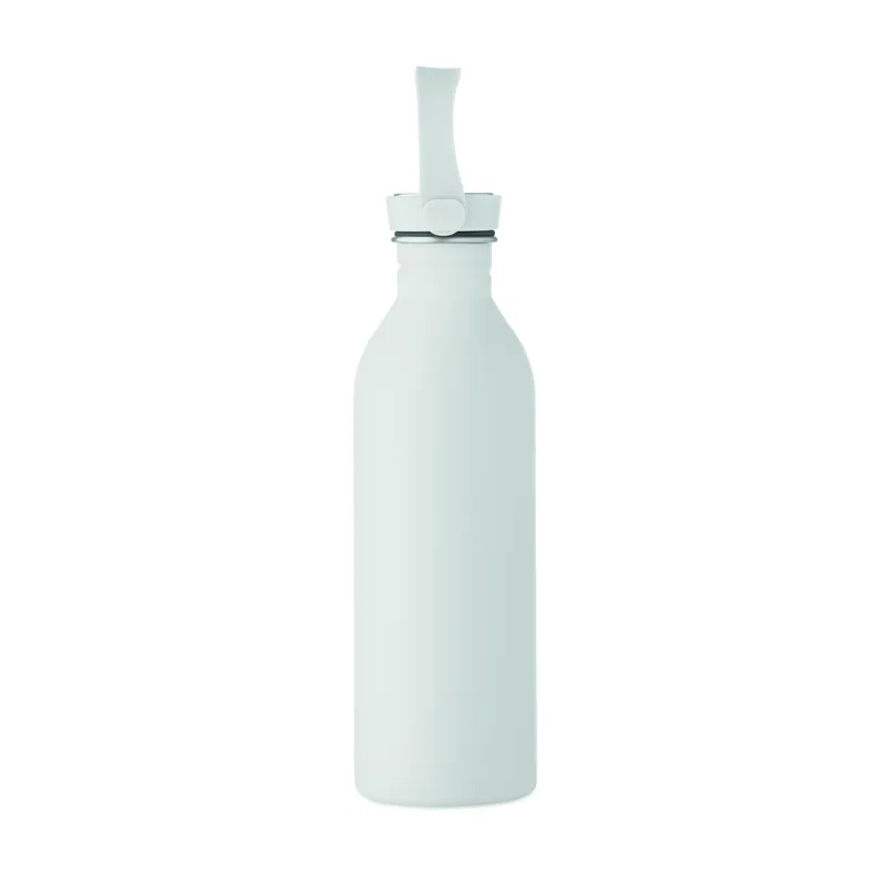 Ciottolo – Borraccia sportiva in acciaio inox 500 ml, colore Bianco, vista dettaglio