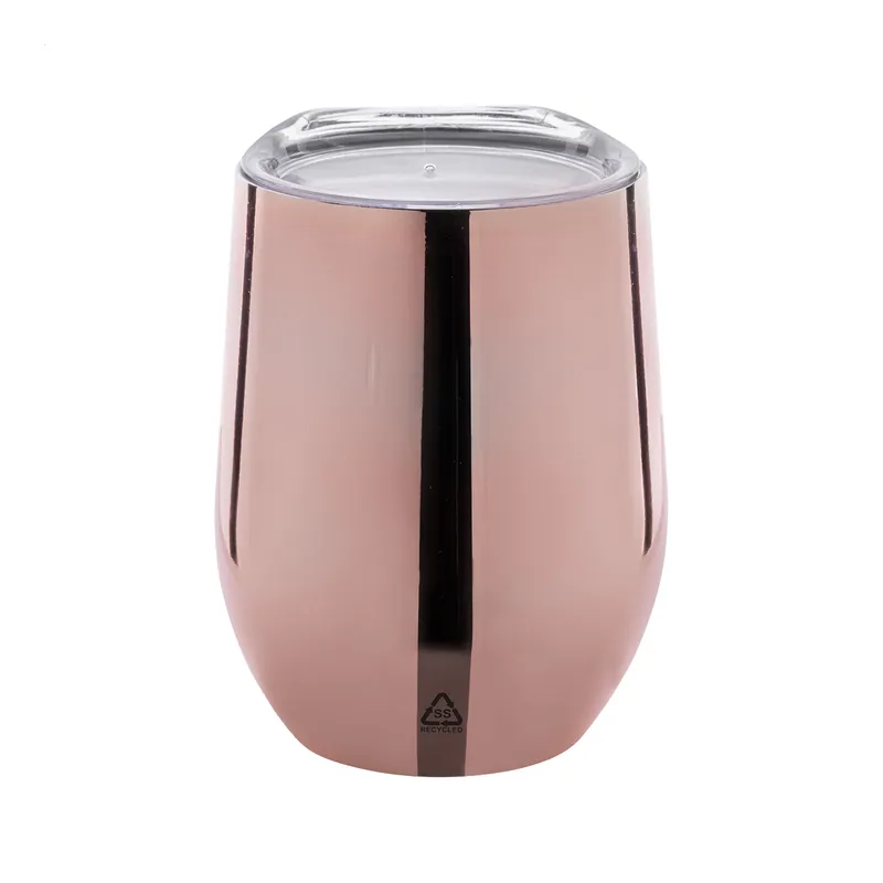 Diaspro – Tazza da viaggio in acciaio inox riciclato 350 ml