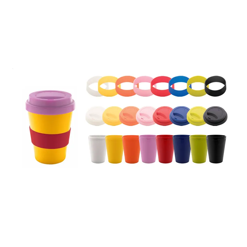 Colle – Tumbler termico in silicone 300 ml, colore Multicolore