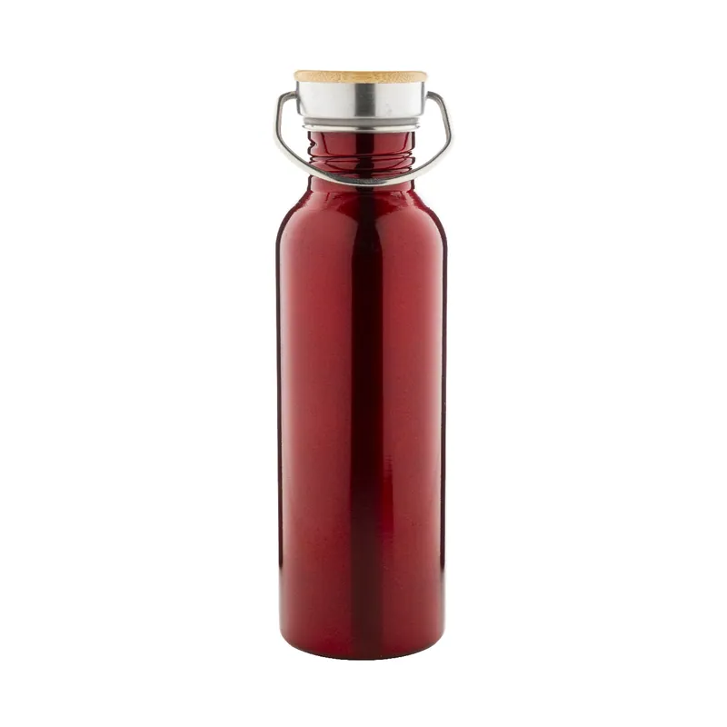 Galaverna – Borraccia in acciaio inox 800 ml, colore Rosso, vista dettaglio