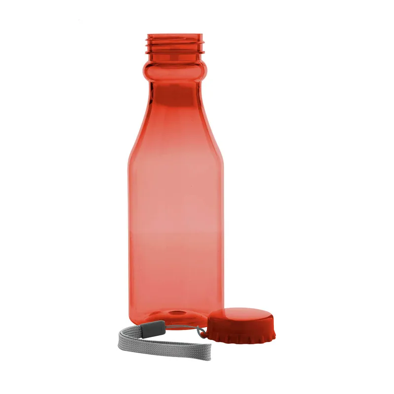 Rosmarino – Borraccia in plastica 500 ml, colore Rosso