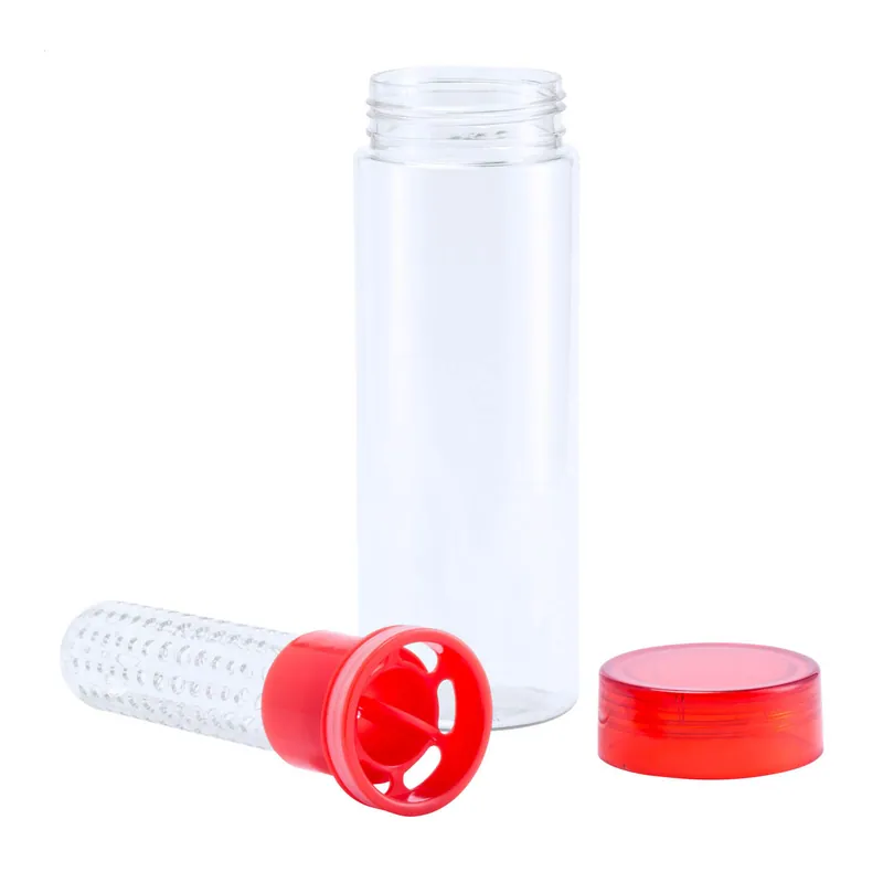 Grillo – Borraccia in Tritan 700 ml, colore Rosso / Trasparente