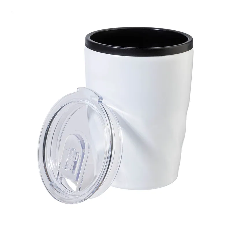 Olmo – Tumbler termico in acciaio inox 350 ml, colore Bianco