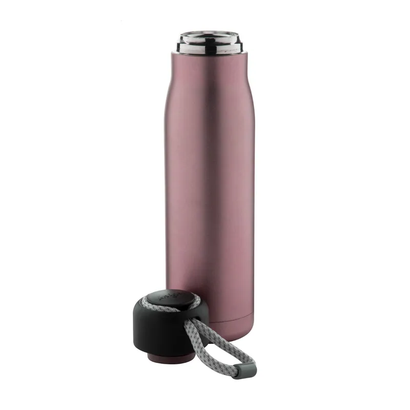 Agata – Borraccia termica in acciaio inox 500 ml, colore Rosa