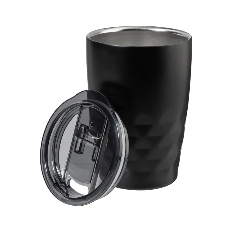 Martora – Tumbler termico in acciaio inox 350 ml, colore Nero
