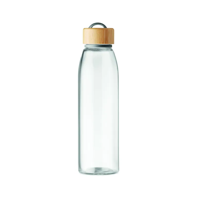 Acqua viva – Borraccia in vetro 500 ml, colore Trasparente, vista retro