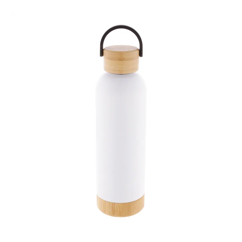 Balestruccio – Borraccia termica in acciaio inox 500 ml, colore Bianco