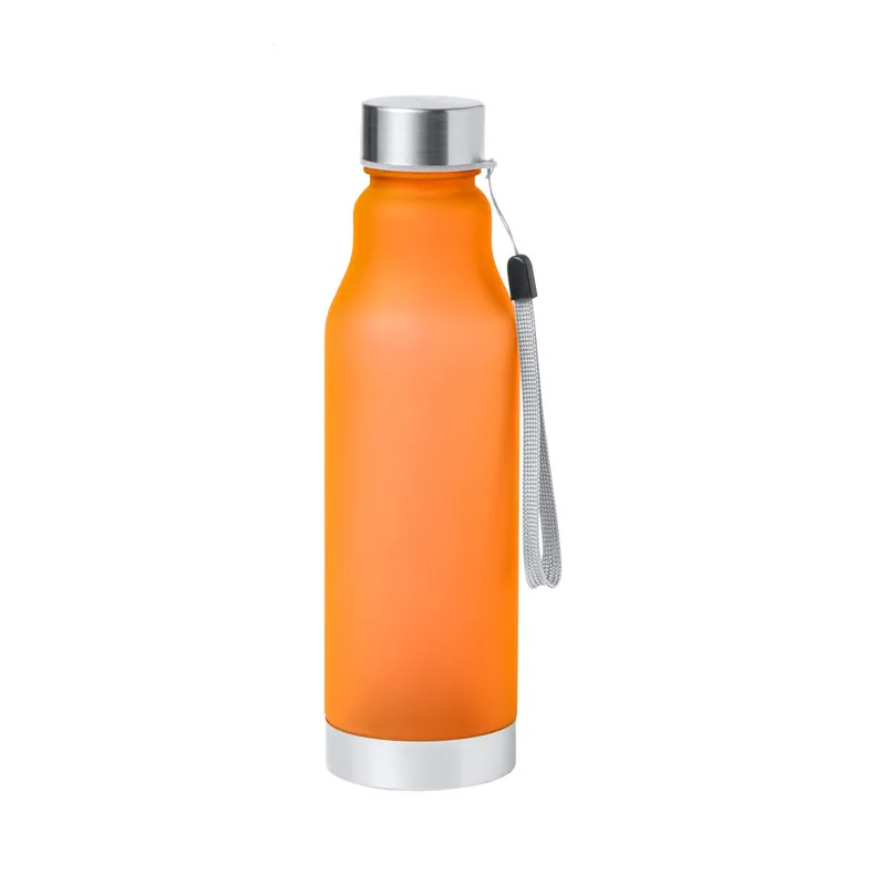 Basilico – Borraccia in RPET riciclato 600 ml, colore Arancione, vista fronte