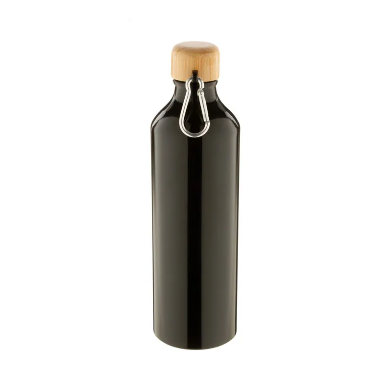 Pellicano – Borraccia in alluminio 800 ml, colore Nero