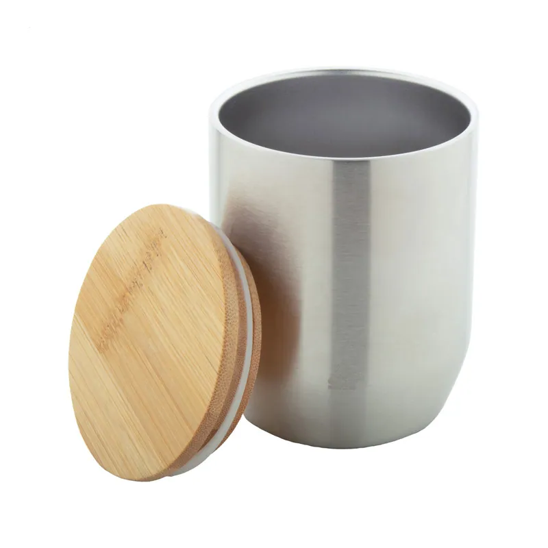 Foce – Tumbler termico in acciaio inox riciclato 300 ml, colore Argento