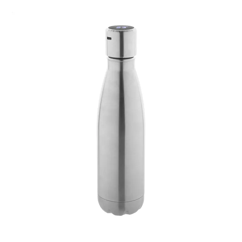 Origano – Borraccia termica in acciaio inox riciclato 500 ml, colore Argento