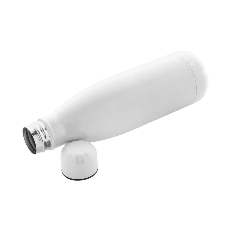 Alabastro – Borraccia in acciaio inox riciclato 790 ml, colore Bianco