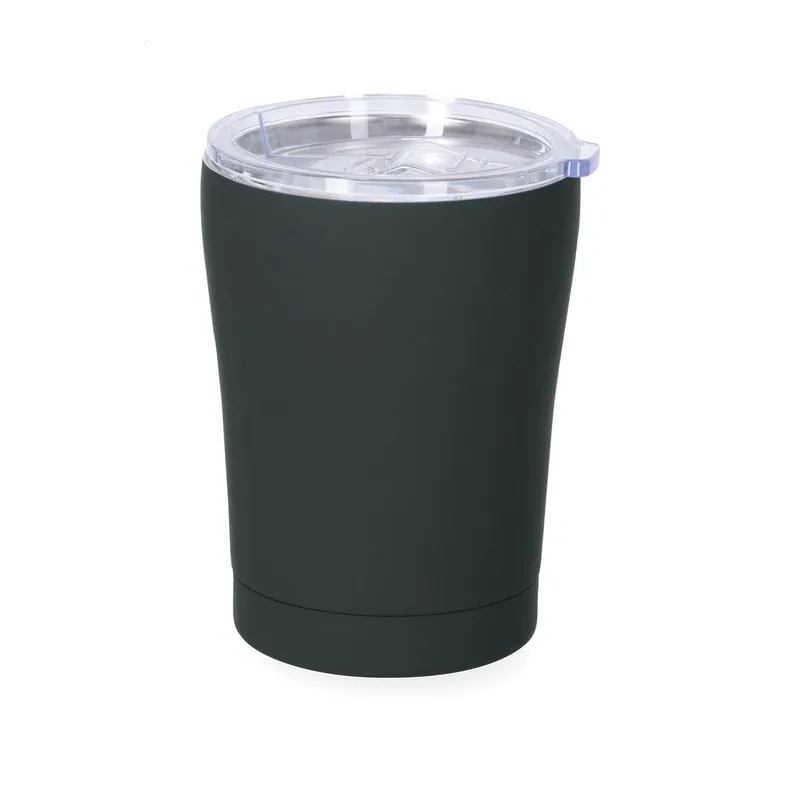 Pervinca – Tumbler termico in acciaio inox 350 ml, colore Grigio, vista fronte