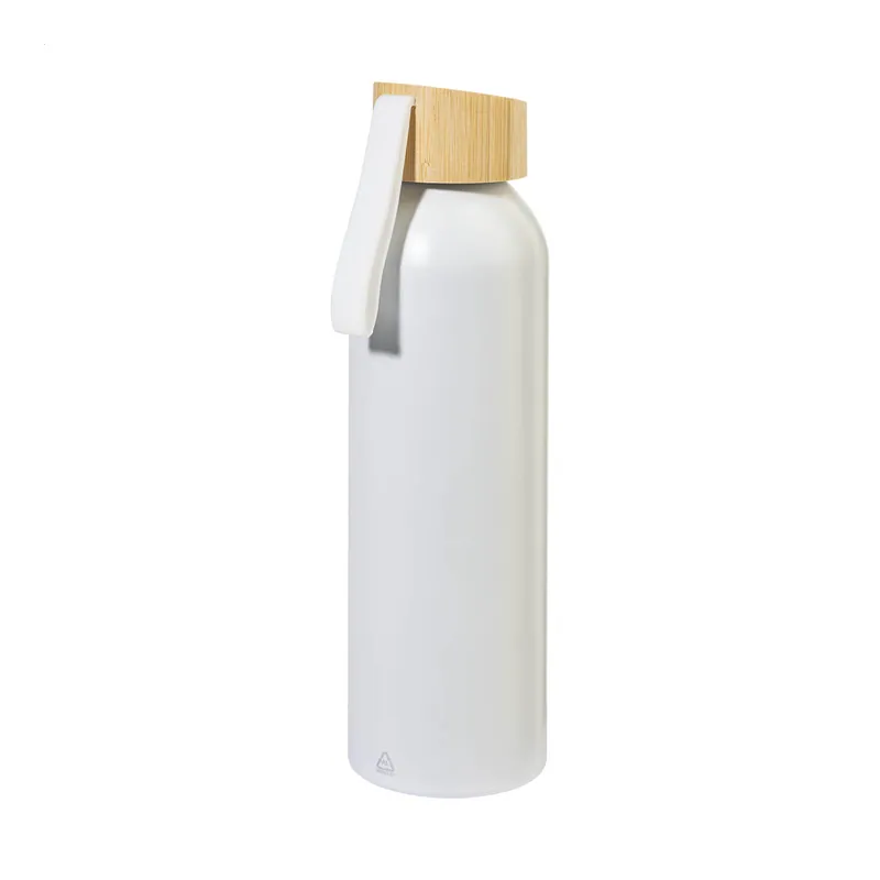 Penombra – Borraccia in alluminio 600 ml, colore Bianco
