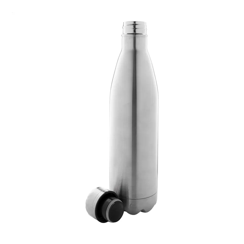 Prima luce – Borraccia termica in acciaio inox riciclato 820 ml, colore Argento