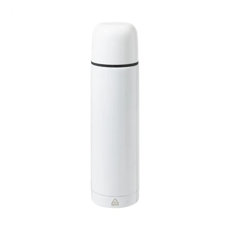 Colombaccio – Thermos in acciaio inox riciclato 500 ml, colore Bianco, vista dettaglio