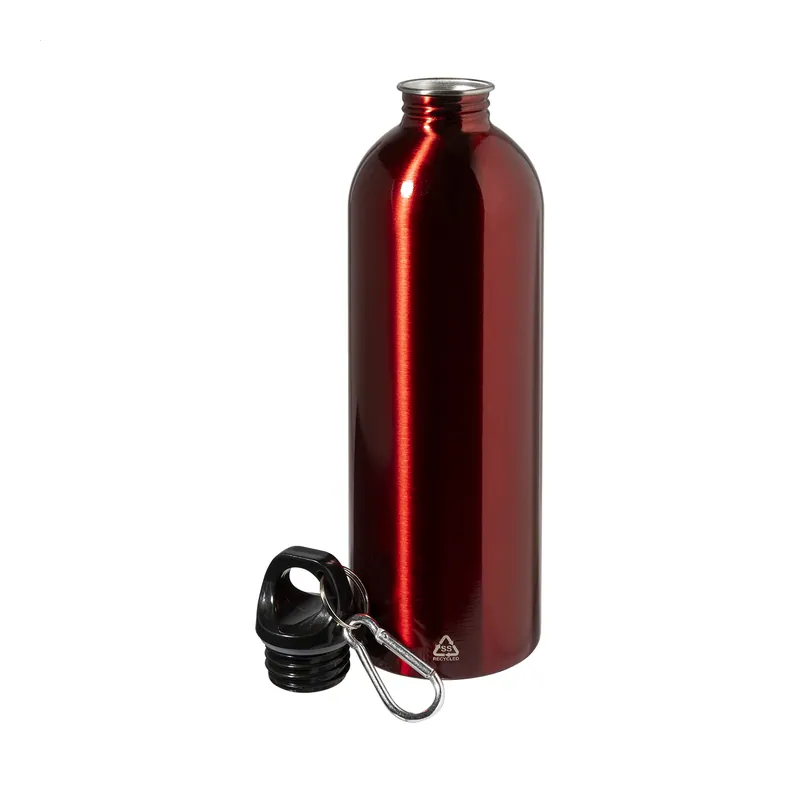 Malachite – Borraccia in acciaio inox riciclato 750 ml, colore Rosso
