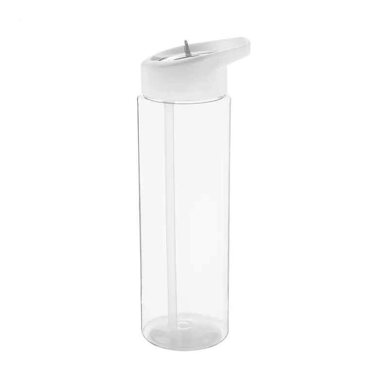 Nocciolo – Borraccia sportiva in RPET riciclato 650 ml, colore Bianco