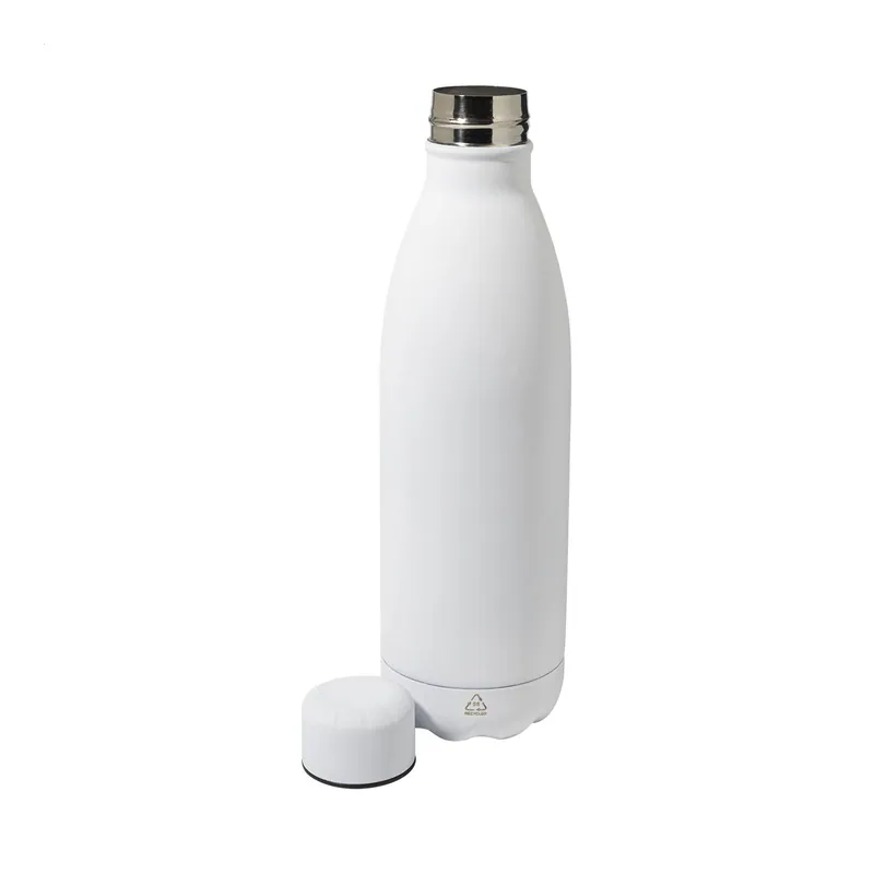 Quiete – Borraccia in acciaio inox riciclato 790 ml, colore Bianco
