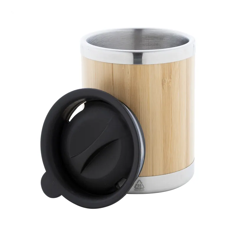 Brace – Tumbler termico in bambù 350 ml, colore Naturale
