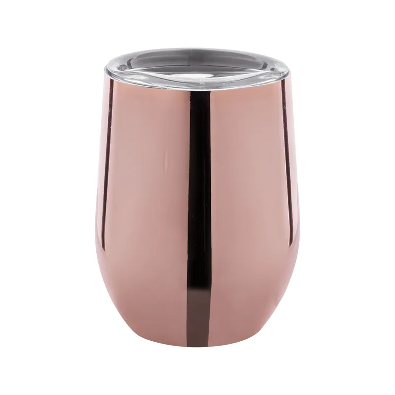 Diaspro – Tazza da viaggio in acciaio inox riciclato 350 ml, colore Rosa