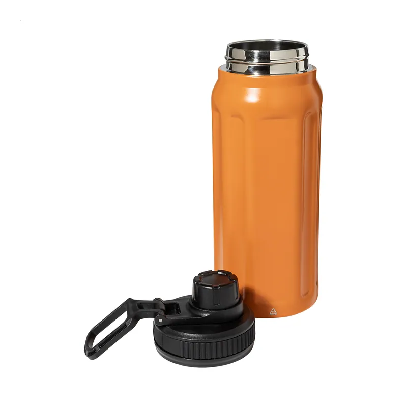 Dalia – Borraccia termica in acciaio inox riciclato 540 ml, colore Arancione