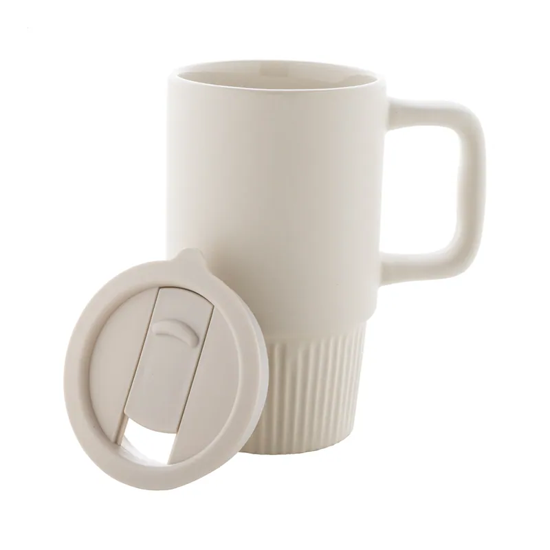 Passero – Tazza da viaggio in ceramica 420 ml, colore Naturale