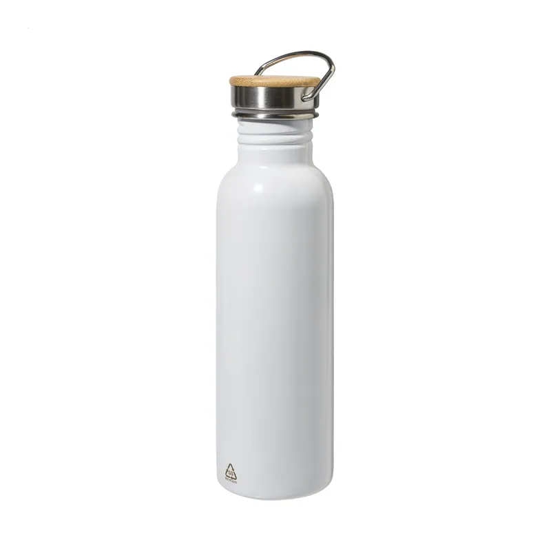 Radice – Borraccia in acciaio inox riciclato 750 ml, colore Bianco