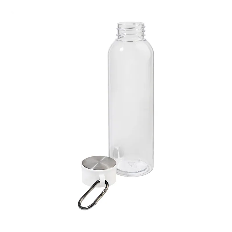 Castagna – Borraccia in RPET riciclato 600 ml, colore Trasparente