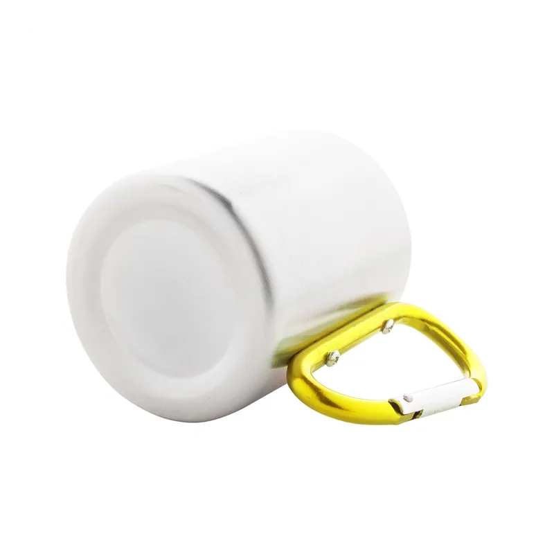 Tortora – Tumbler termico in acciaio inox 200 ml, colore Giallo / Argento