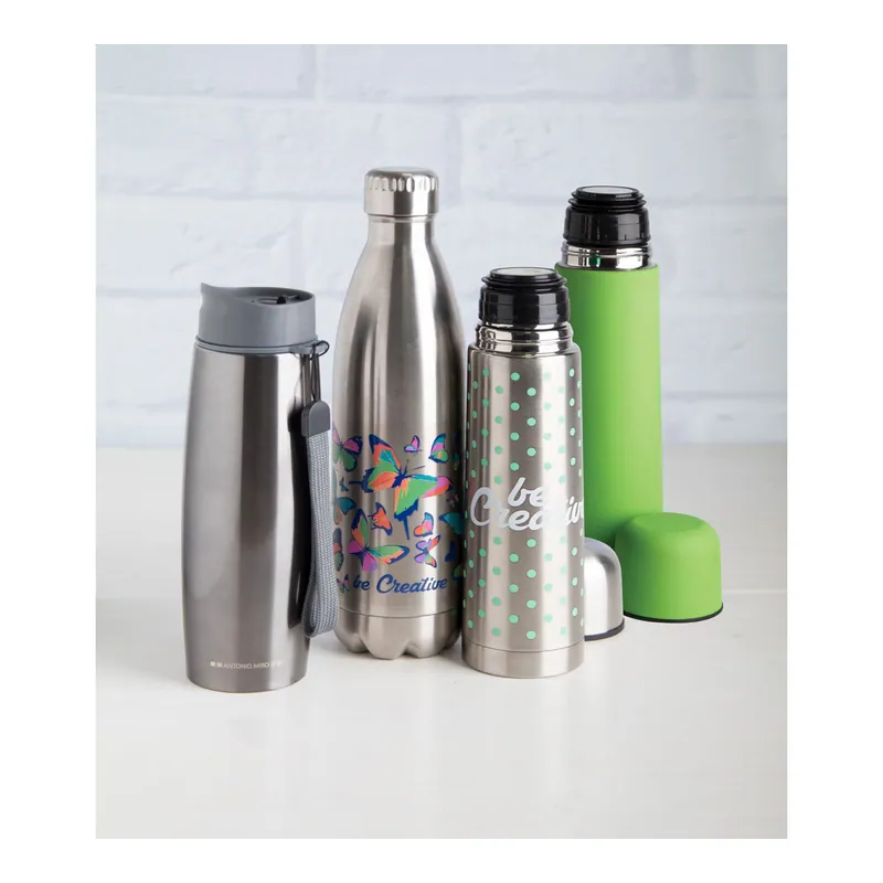 Pesco – Thermos in acciaio inox 500 ml, colore Verde