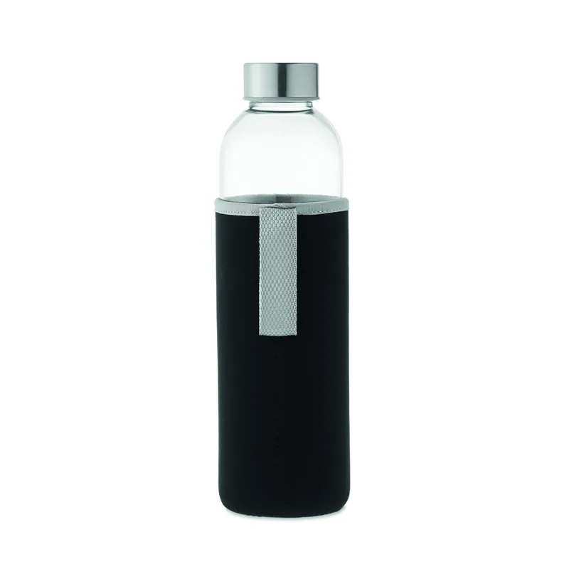 Cedro – Borraccia in vetro 750 ml, colore Nero, vista retro