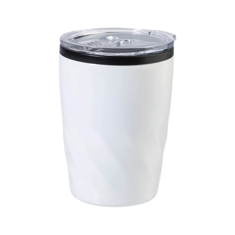 Olmo – Tumbler termico in acciaio inox 350 ml, colore Bianco