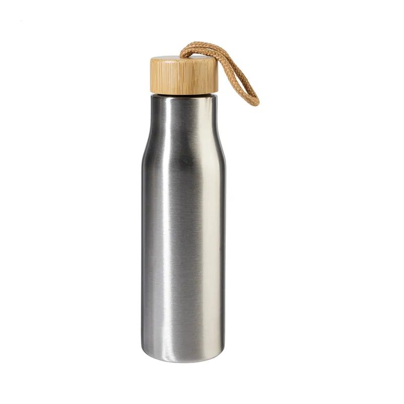 Rombo – Borraccia in acciaio inox 550 ml, colore Argento