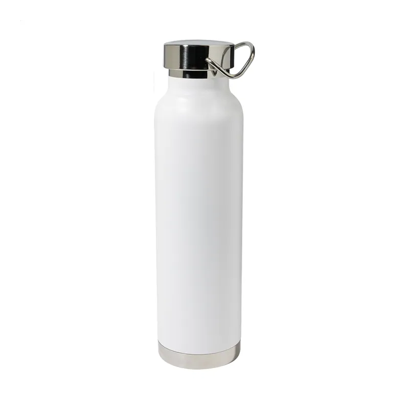 Vaniglia – Borraccia termica in acciaio inox 650 ml, colore Bianco