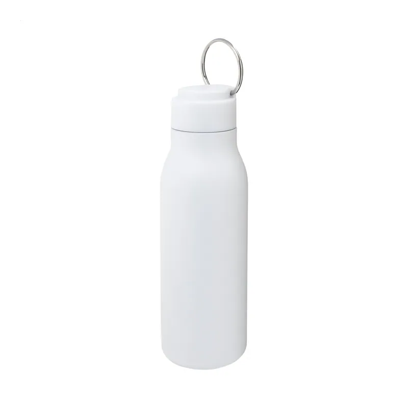 Berillo – Borraccia in acciaio inox 600 ml, colore Bianco