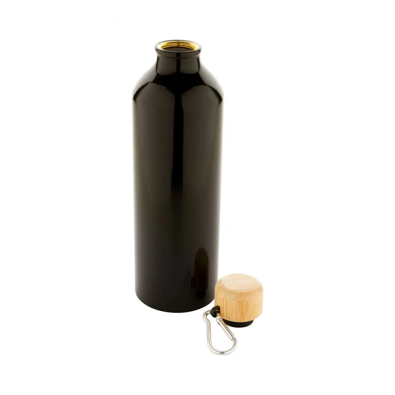 Pellicano – Borraccia in alluminio 800 ml, colore Nero